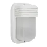 Plafond PRIMA IP44 60W E27 Blanc - Pas cher