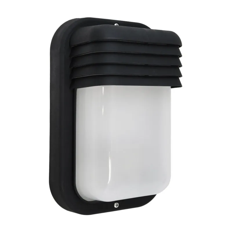 Plafond PRIMA IP44 60W E27 Noir - Pas cher