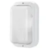 Plafond PRIMA IP44 60W E27 Blanc - Pas cher