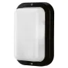 Plafond PRIMA IP44 60W E27 Noir - Pas cher