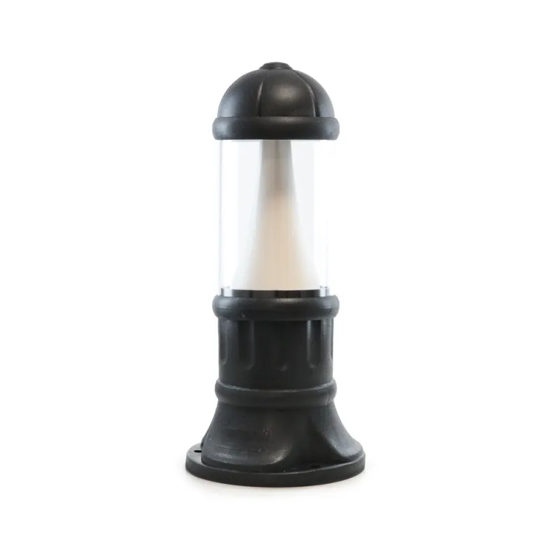 Borne SAURO IP55 GX53 7W 50cm Noir - Pas cher