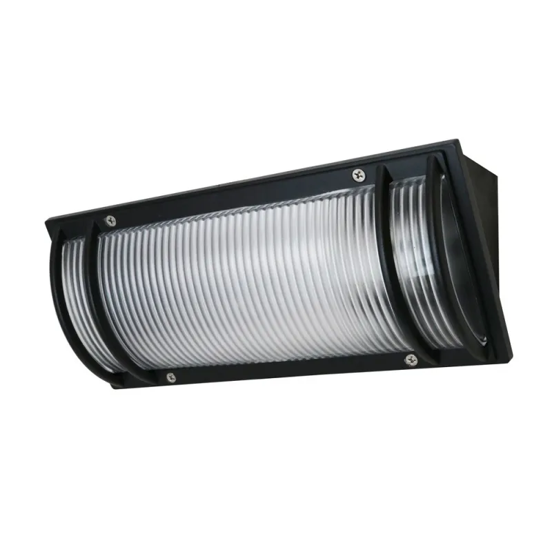 Plafond  SUR IP54 E27 60W Noir TEXT - Pas cher