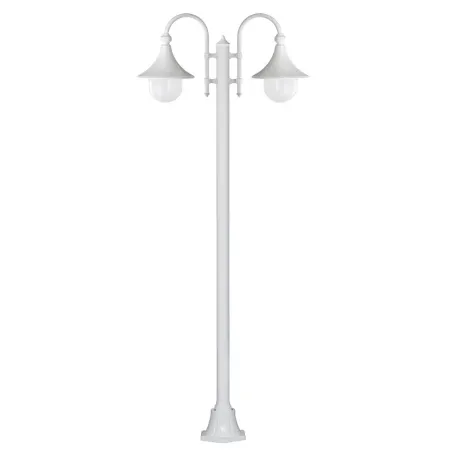 Lampadaire 2L. TROM IP43 E27 Bl. - Pas cher