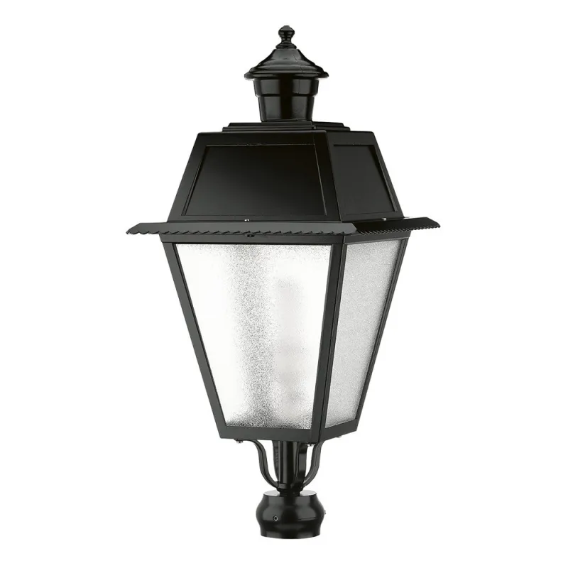 Tête 1L. VILLA CHApl. IP43 E27 Noir - Pas cher