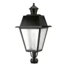 Tête 1L. VILLA CHApl. IP43 E27 Noir - Pas cher