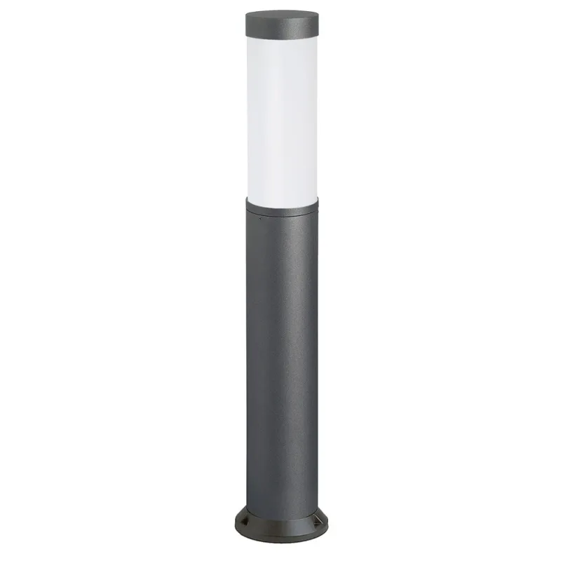 Borne MAXIMA-PLUS IP55 24W 2G11 Opal Antr - Pas cher