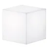 Luminaire BLOCK IP55 E27 33W 43x43cm Blanc - Pas cher