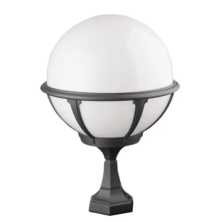 Borne ROUND IP44 E27 anthracite - Pas cher