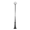 Colonne ROUND 1cab IP44 E27 anthracite - Pas cher