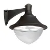 Plafond GUNTHER Ø48 IP65 GX53 Noir - Pas cher