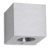 Plafond BRICK  PoWerLed 1x3W Aluminium brossé - Pas cher