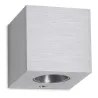 Plafond BRICK PoWerLed 1X3W Aluminium brossé - Pas cher