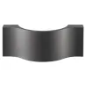 Plafond AILO IP54 LED 7W 457lm 3000K Ant. - Pas cher