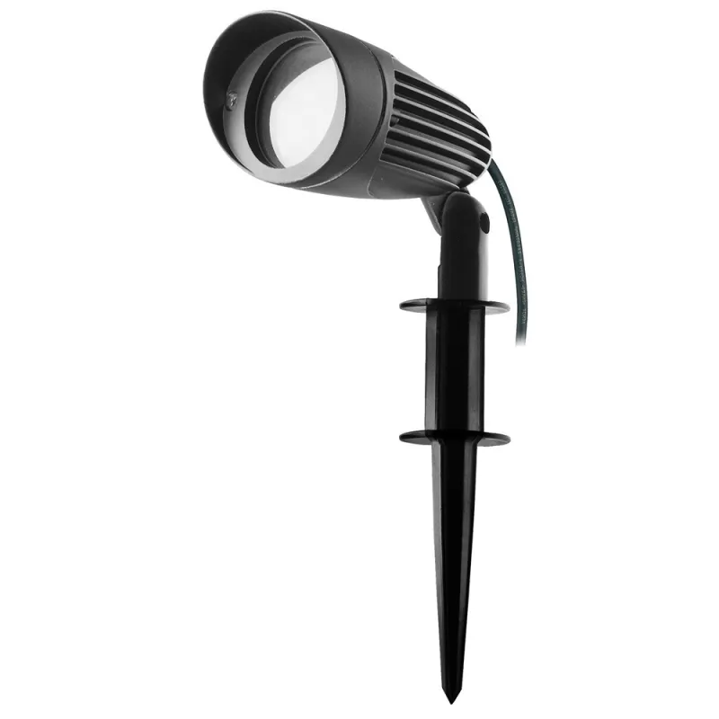 Projecteur  Piquet ABBI IP65 GU10 50W Antr. - Pas cher