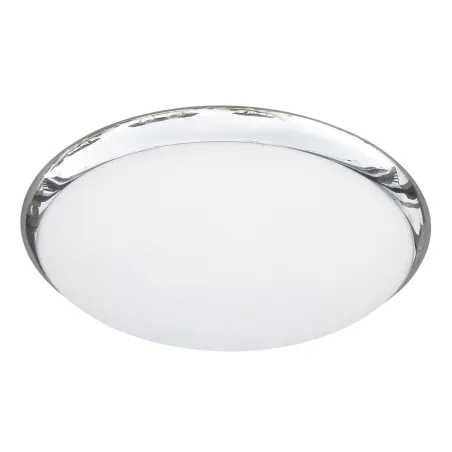 Plafond CARPI IP44 E27 2x23W crom mat gla - Pas cher
