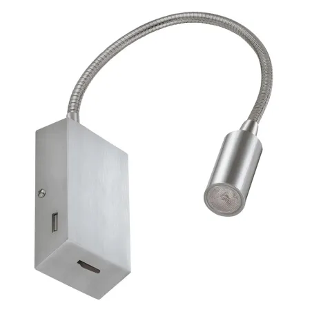 Applique murale liseuse LEIDEN 2USB IP20LED3W240lm3000K NiSat - Pas...