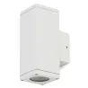 Plafond CUB IP54 GU10 max.2x11W 2em Blanc - Pas cher