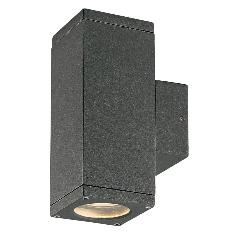 Plafond CUB IP54 GU10 max.2x11W 2em Ant. - Pas cher