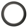Plafond PIRO IP66 GX53 27,5 cm Noir - Pas cher