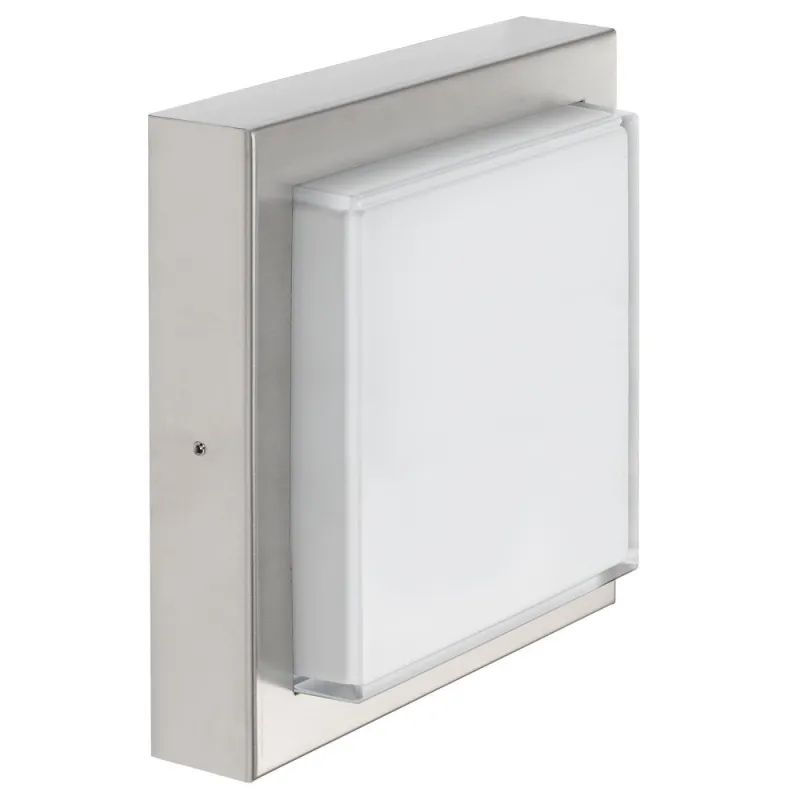 Plafond LOSTER LED 12,5W 1500lm 4K Acier inoxydable - Pas cher