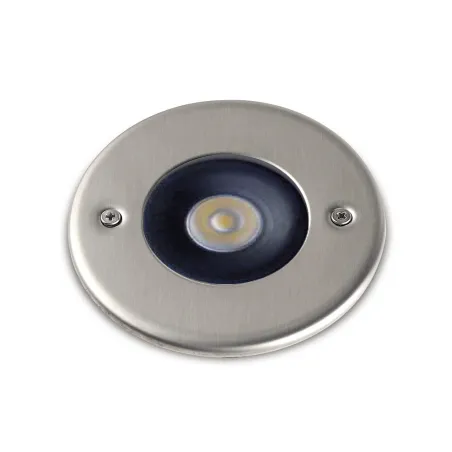 Encastré ICAZA IP67 LED 4,3W 400lm 3K Acier inoxydable rond - Pas cher