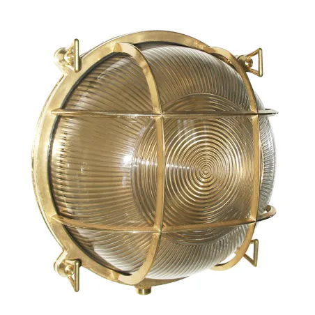 Apl. OTTONE IP54 E27 rond laiton - Pas cher