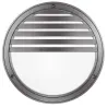 Plafond DAIRA IP64 E27 grille Antr. - Pas cher