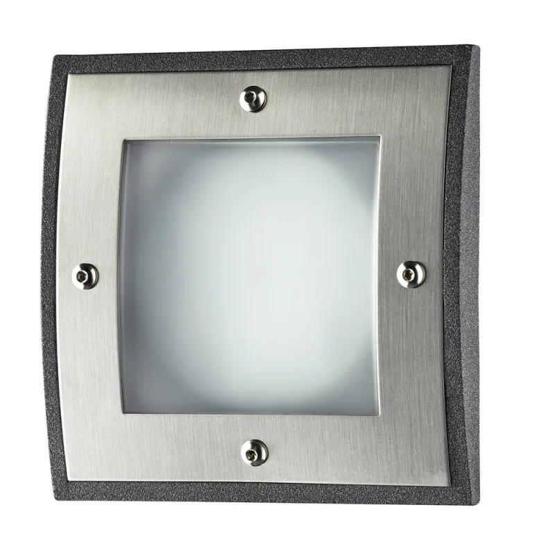 Encastré ZAP IP65 GX53 Acier inoxydable carré - Pas cher