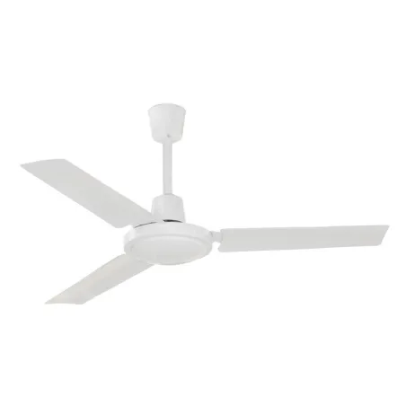 Ventilateur FUJIL sans lumière IP20 Ø120cm Blanc - Pas cher