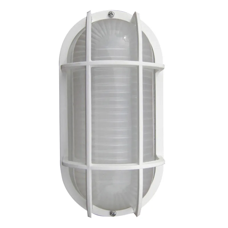 Plafond COBAN rejilla IP44 E27 Blanc - Pas cher