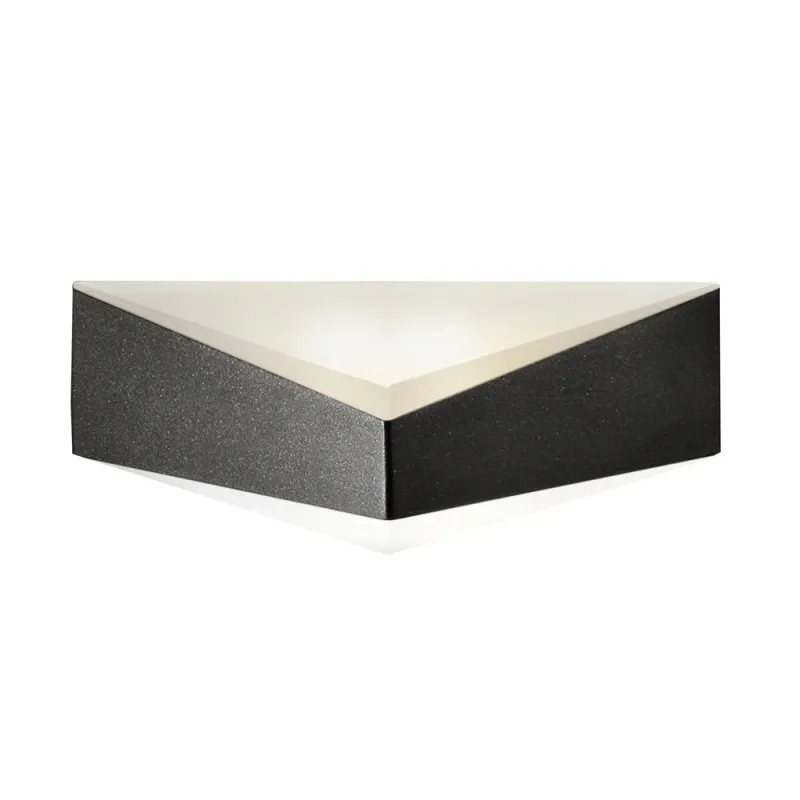Plafond GEOMETRIC IP65 10W E27 Antr. - Pas cher