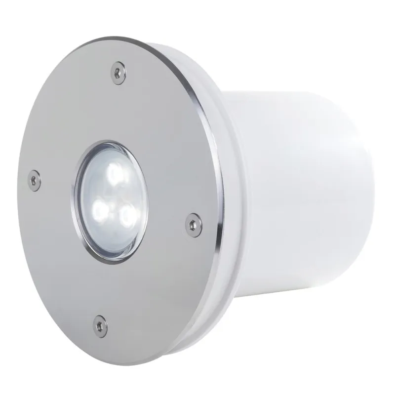 Encastré PAL SLIM IP68 LED 4W 315lm 5.7K Acier inoxydable - Pas cher
