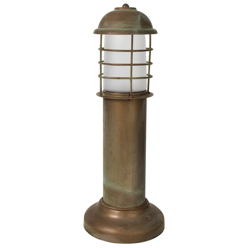 Borne ISEO IP65 E27 Laiton vieilli - Pas cher