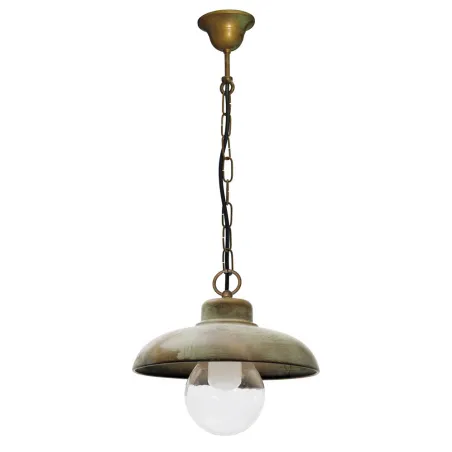 Pendant ANECY IP44 E27 Laiton vieilli - Pas cher