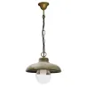 Pendant ANECY IP44 E27 Laiton vieilli - Pas cher