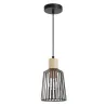 Suspension BAGUET IP20 E27 60W Noir - Pas cher