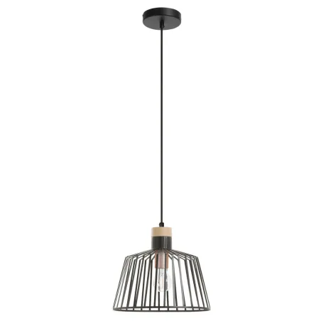 Suspension BAGUET IP20 E27 60W Noir - Pas cher