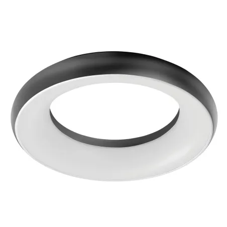Plafond FRED IP20 LED25W 1850lm Noir 3000K - Pas cher