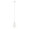 Suspension A TU ESTILO IP20 E27 60W Blanc - Pas cher