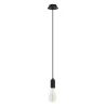 Suspension A TU ESTILO IP20 E27 60W Noir - Pas cher