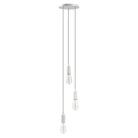 Suspension A TU ESTILO IP20 3xE27 60W blan - Pas cher