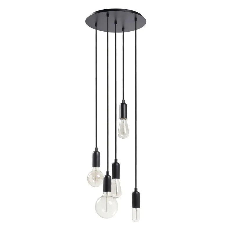 Suspension A TU ESTILO IP20 5xE27 60W Nr. - Pas cher