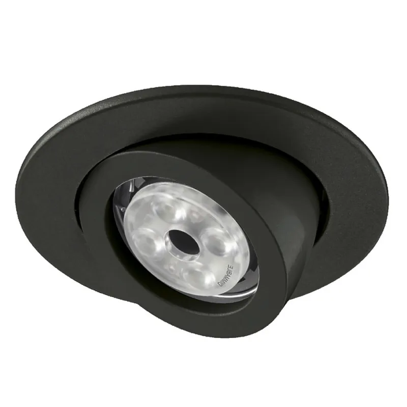 MINI LUNA Encastré basc.45ºQPAR16 50WGZ10 Noir - Pas cher