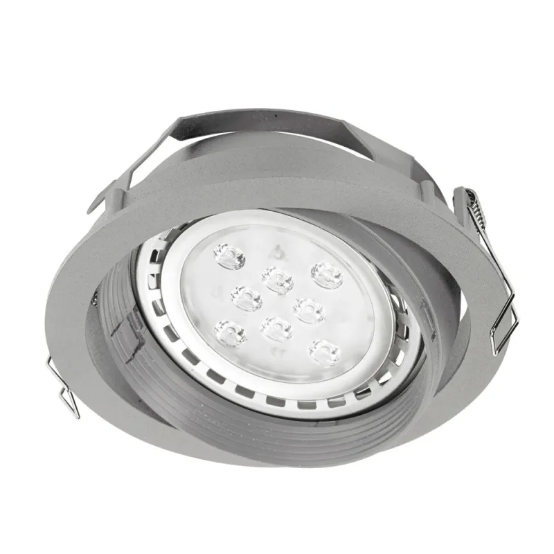 HELENEEncastré basc. QR-LP 111 65W G53 Gri - Pas cher