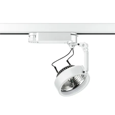 HAITI Projecteur  Rail  AR111 LED 50W DIM Bl - Pas cher