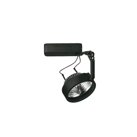 HAITI Projecteur ec base QR-111 75W 230V DIM Noir - Pas cher