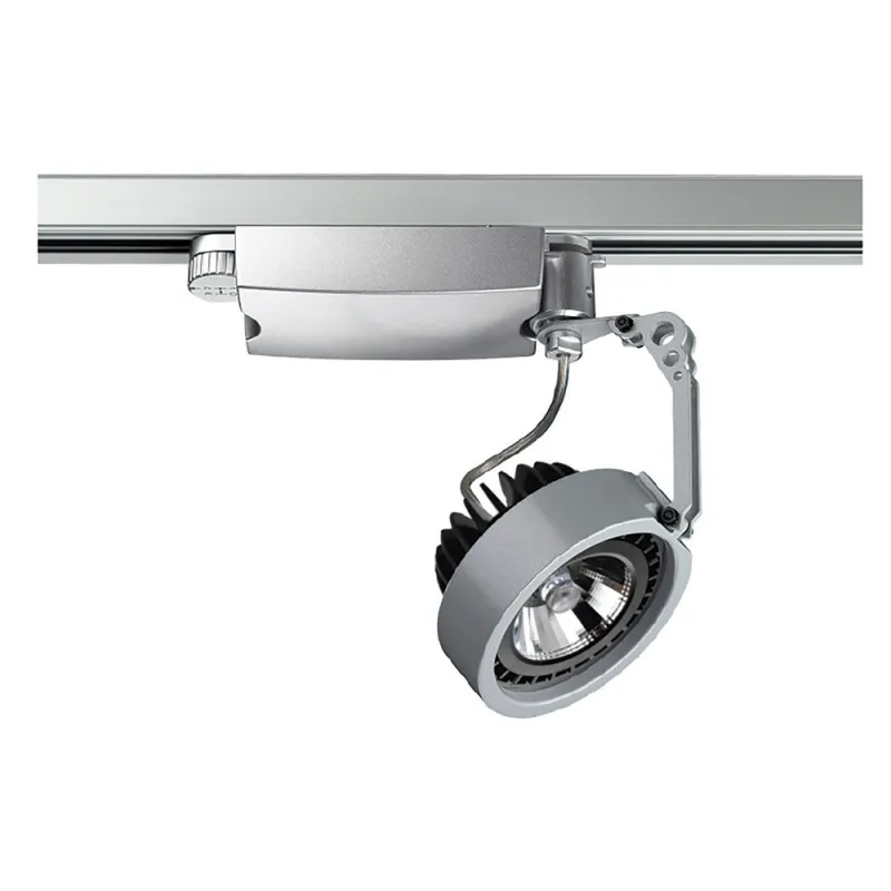 HAITI Projecteur Rail LED AR111 25W 4000K Gr - Pas cher