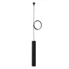 Pendant DUBE LED 9,2W 945lm 3000K Noir - Pas cher
