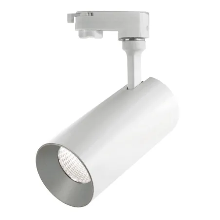 Projecteur Rail HIDRA LED 18W  3000K Bl-Pl  - Pas cher