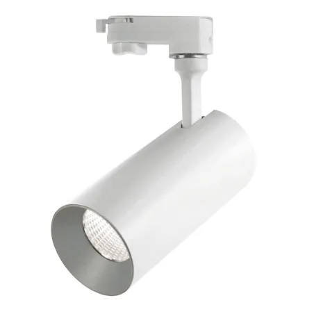 Projecteur Rail HIDRA LED 18W  3000K Bl-Or - Pas cher